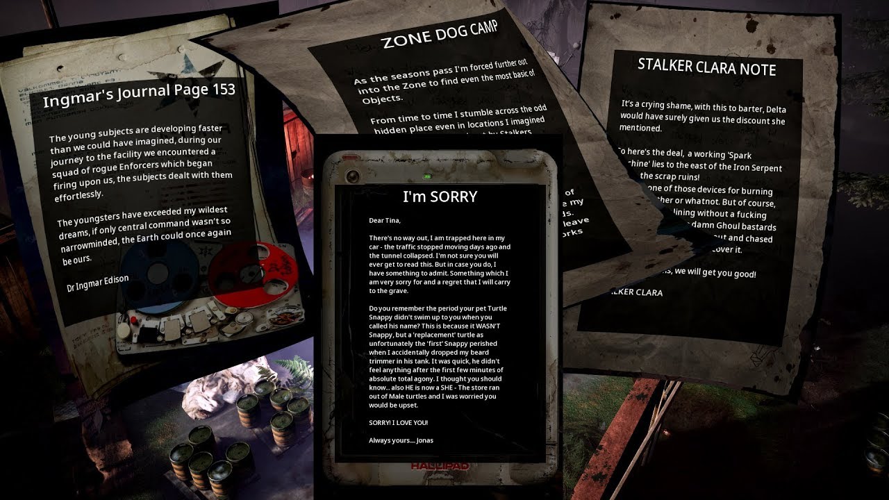 All NOTES and Where to Find Them | Mutant Year Zero: Road to Eden Guide