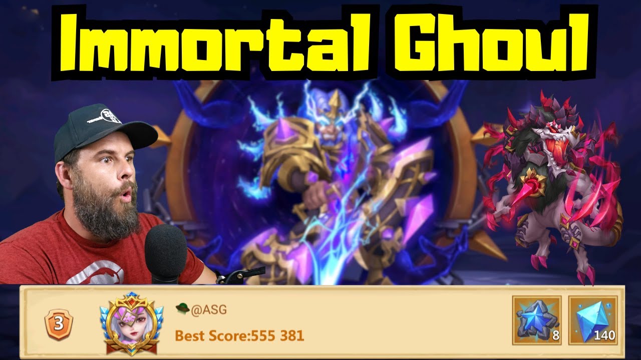 New Boss Fight | Immortal Ghoul | Castle Clash