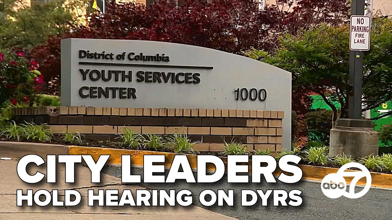 LIVE: DC leaders hold hearing on accountability at Department of Youth Rehabilitation Services