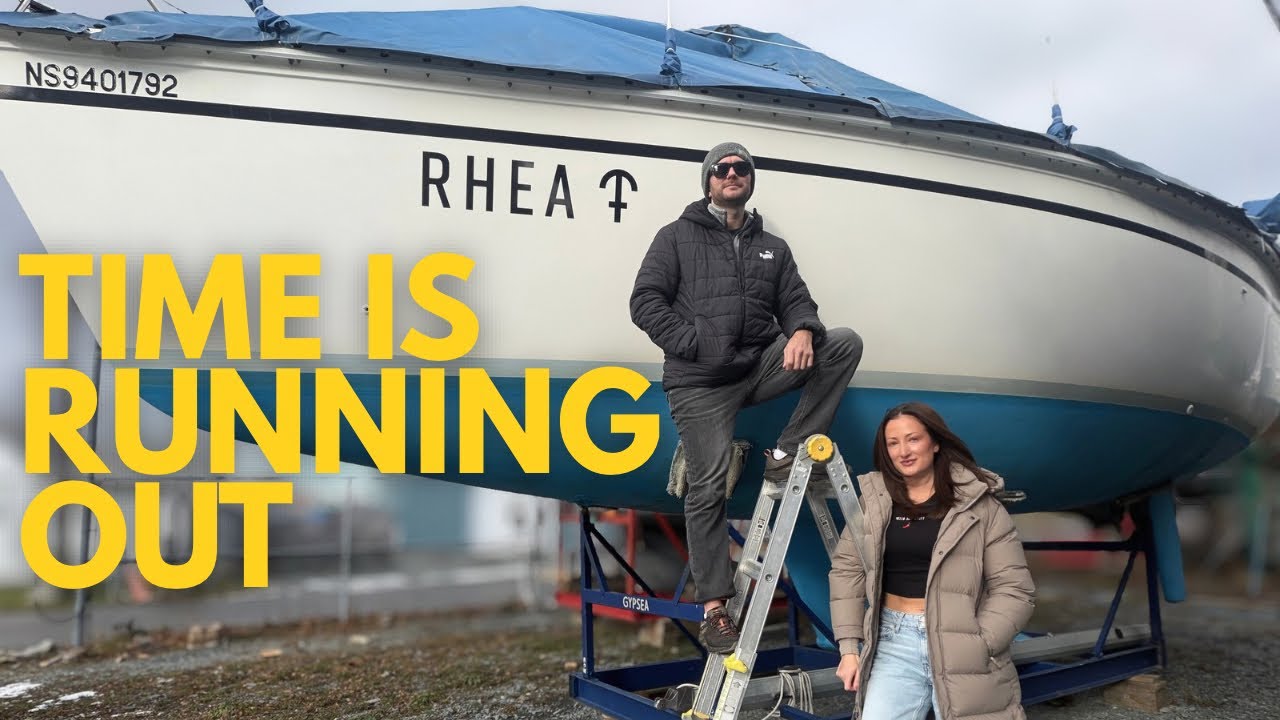 Winterizing a Sailboat Before the Freeze - Derigging, Haul Out, Engine Prep and more