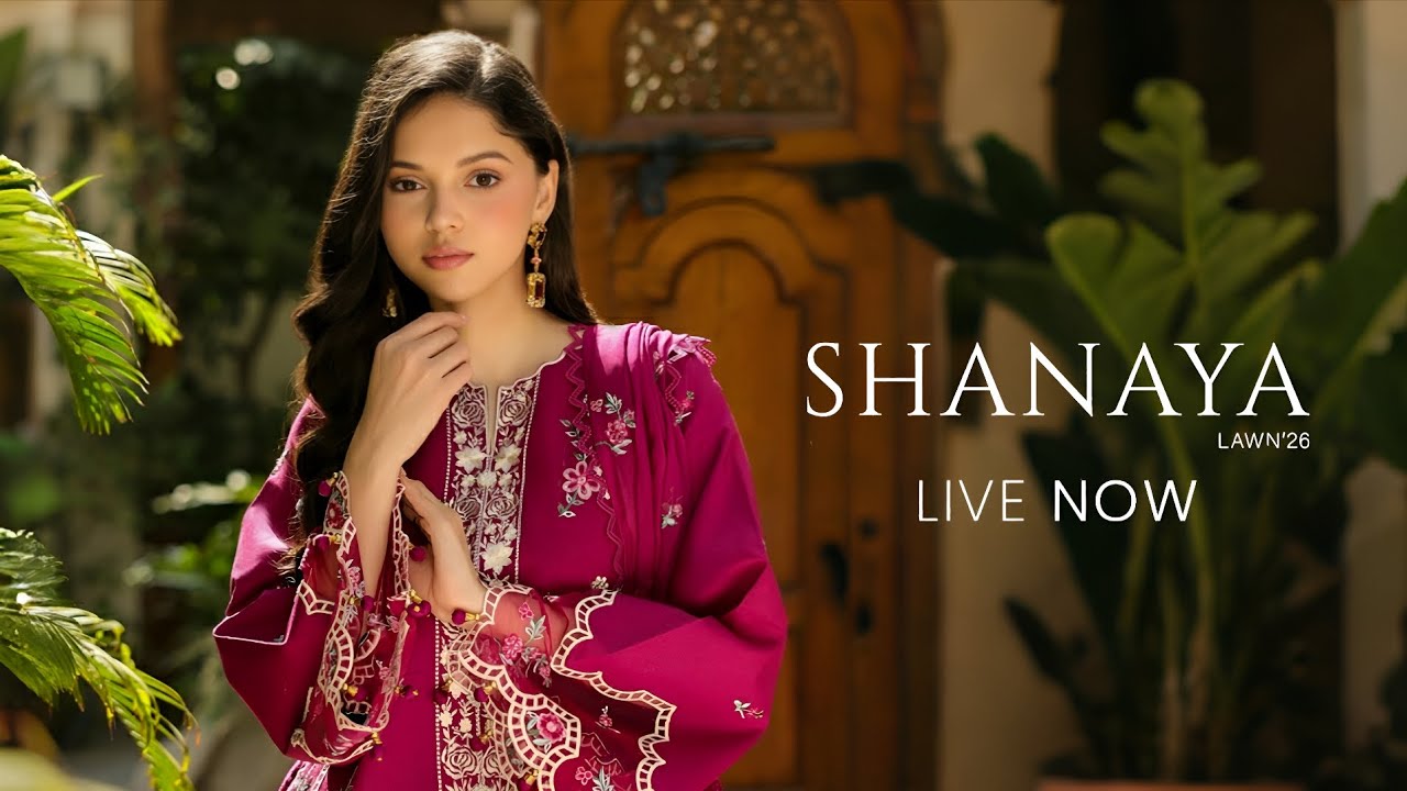 Mahnur Shanaya Lawn Unstitched Collection 2026 | Mahnur New Summer Lawn Unstitched Collection 2026