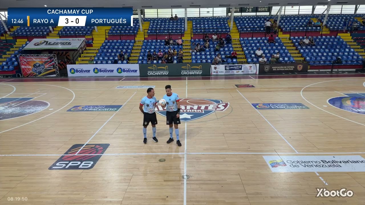 CACHAMAY CUP fútbol sala.  RAYO A VS ATLETICO PORTUGUÉS .