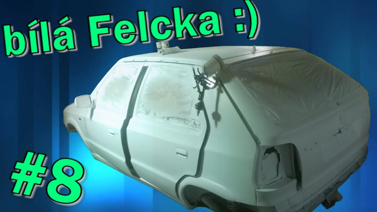 STŘÍKÁNÍ A BROUŠENÍ PLNIČE (8/10) FELICIE