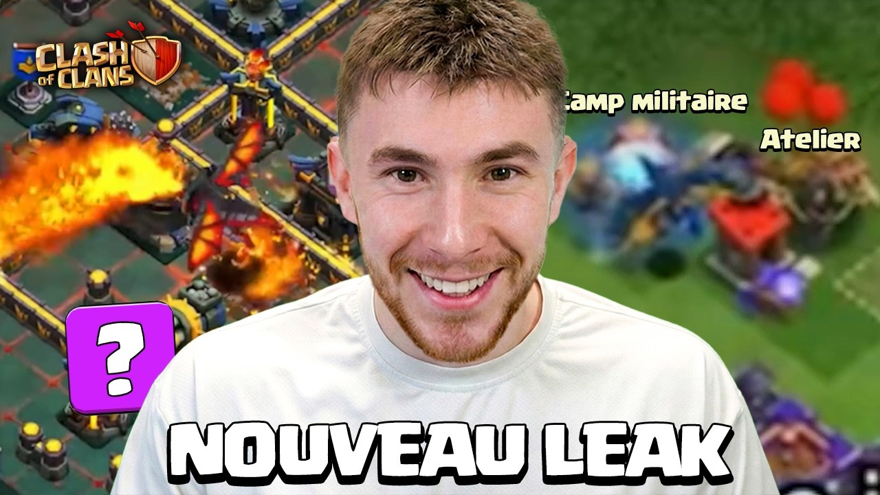 Nouveau Camp Militaire, Catapulte, Atelier, Équipement Épique Leak par Clash of Clans !