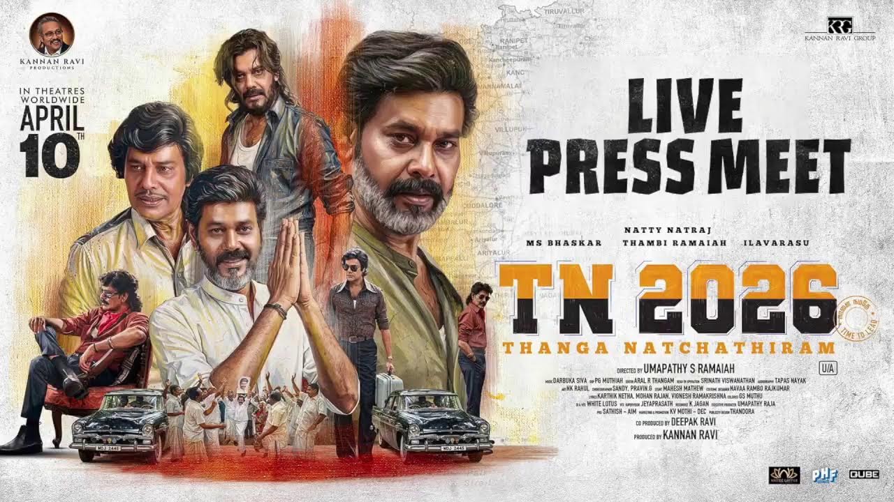TN 2026 Press Meet Live | April 10 | Natty Subramaniam | Umapathy Ramaiah | Kannan Ravi