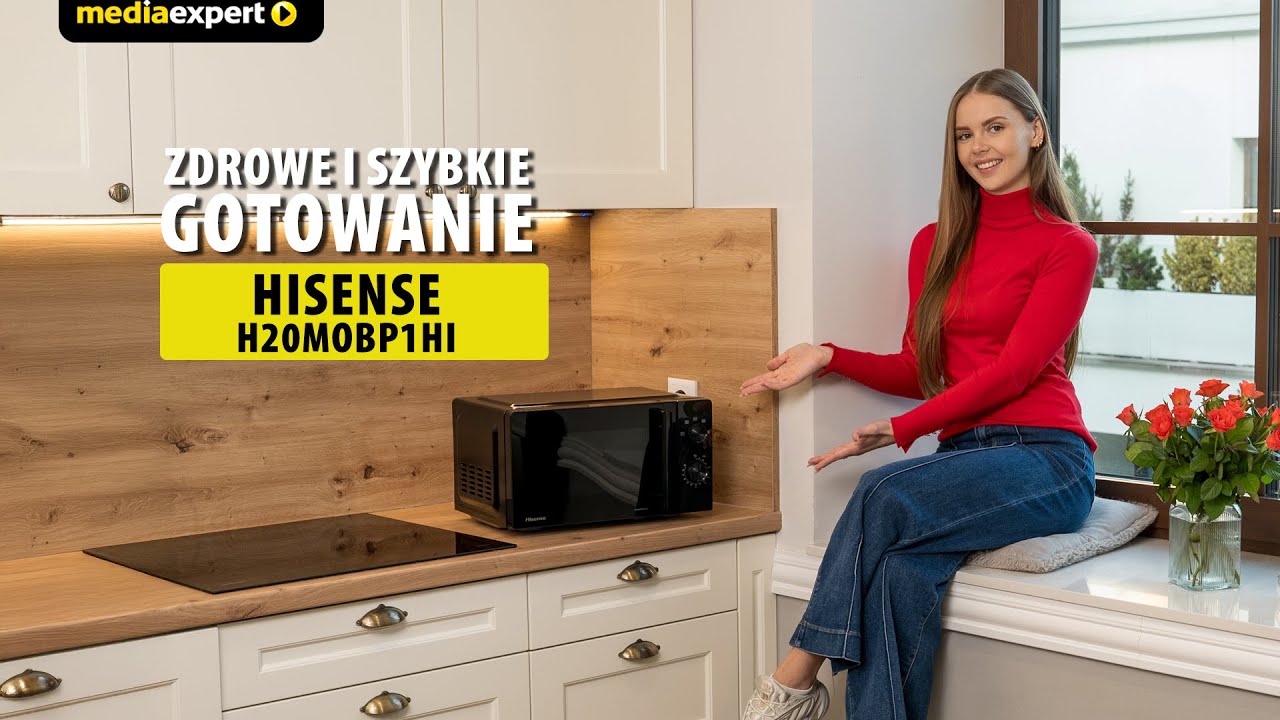 Podgrzewaj szybciej i wygodniej z kuchenkami mikrofalowymi Hisense!