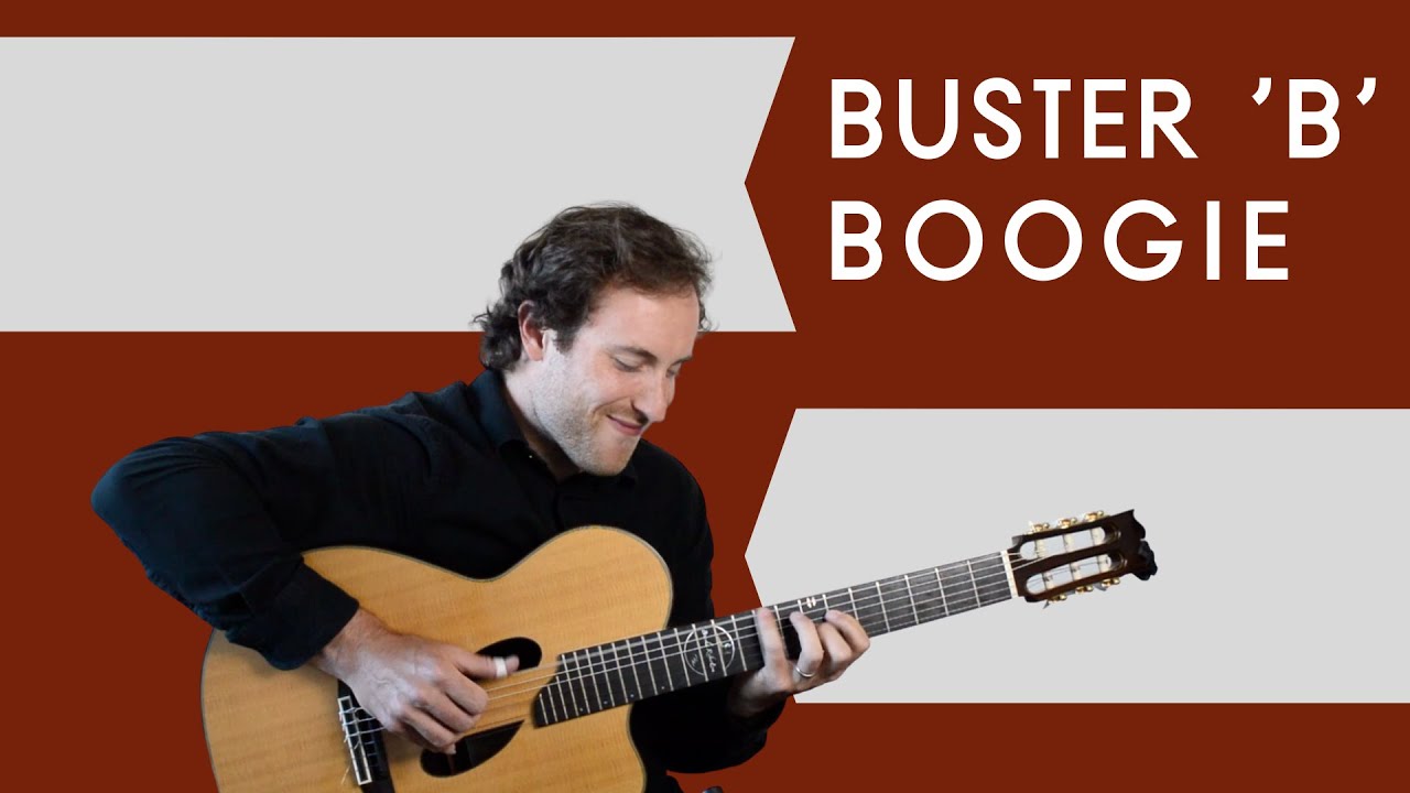 Fingerstyle Guitar - Buster 'B' Boogie  (cover by Brooks Robertson)