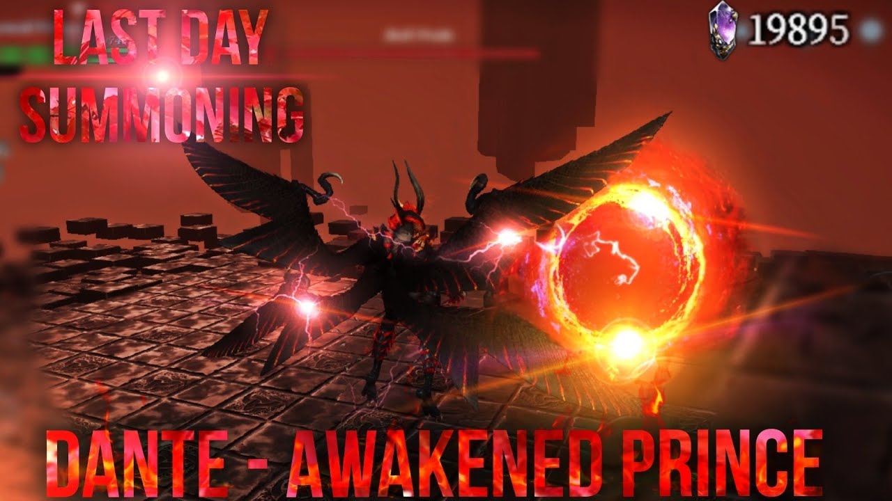 Devil May Cry: Peak of Combat| Summoning Dante: Awakened Prince on last day of banner