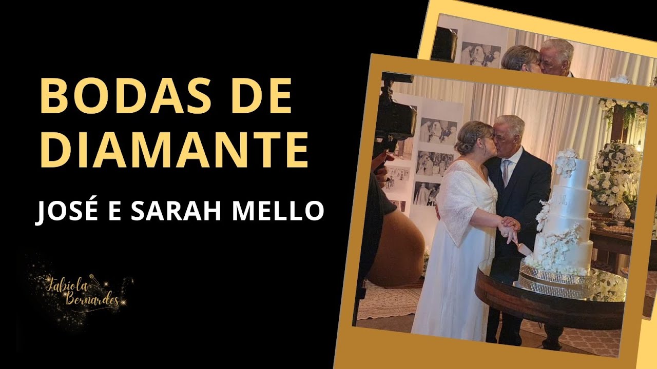 Bodas de Diamante de José Mello e Sarah 
