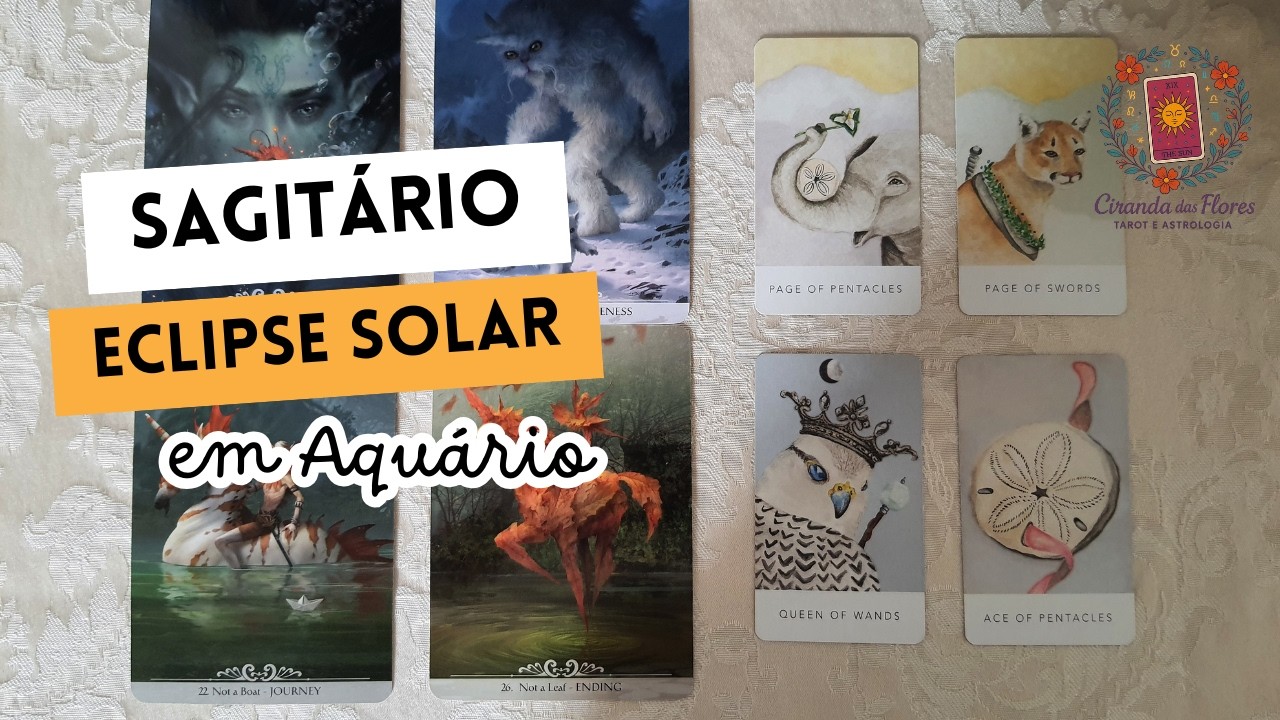 SAGITÁRIO | Eclipse Solar em Aquário 🔮 Expansão da Visão para entrar em uma Nova Jornada