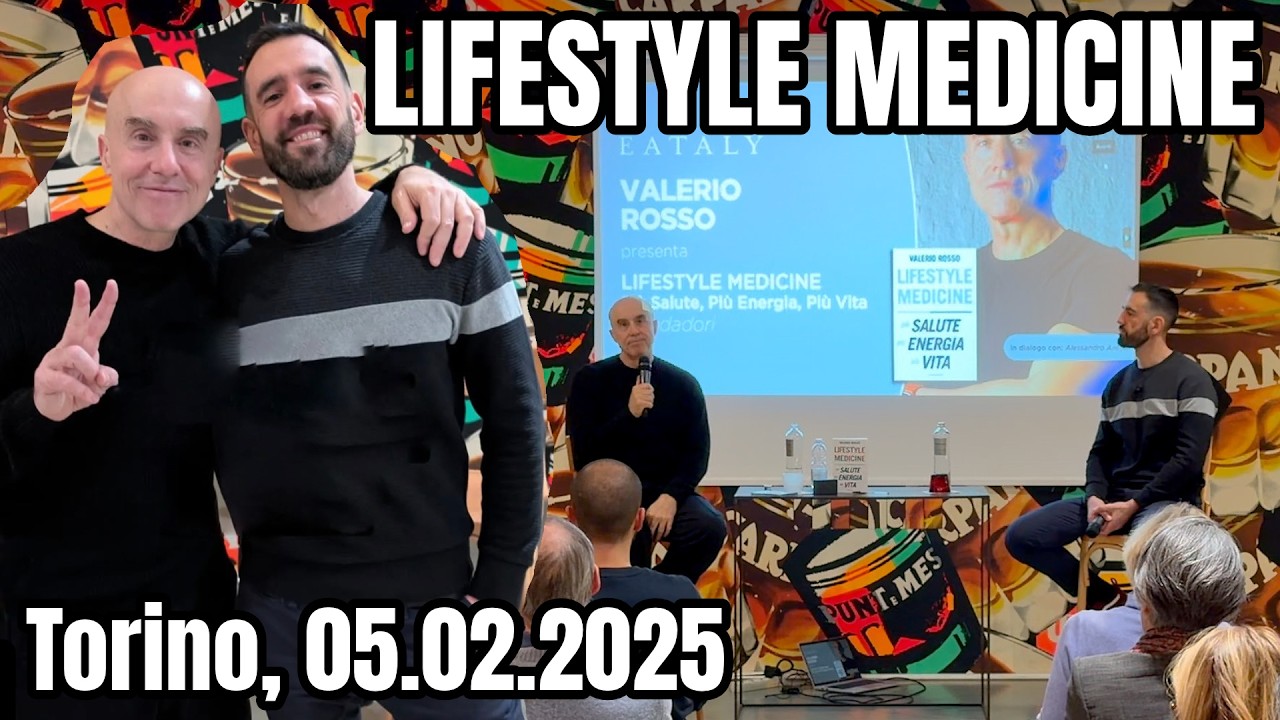 ⚡️📚 Lifestyle Medicine: Presentazione del Libro a Torino con @Alessandrocoach 🔥❤️