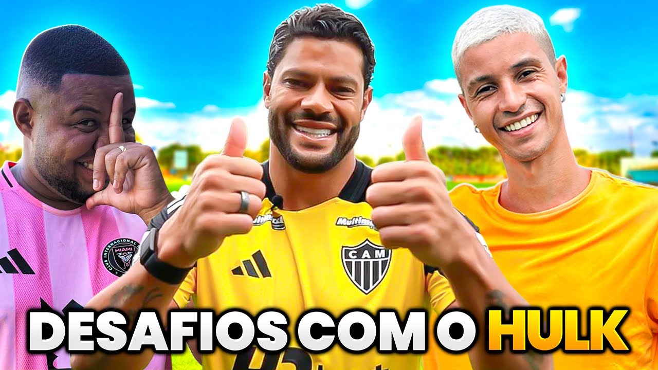 REFAZENDO OS GOLS MAIS BONITOS COM HULK!