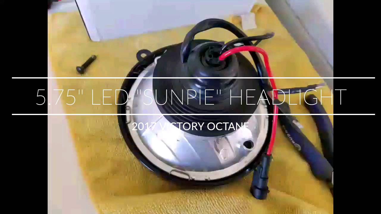 2017 victory octane SUNPIE 5.75 led headlight