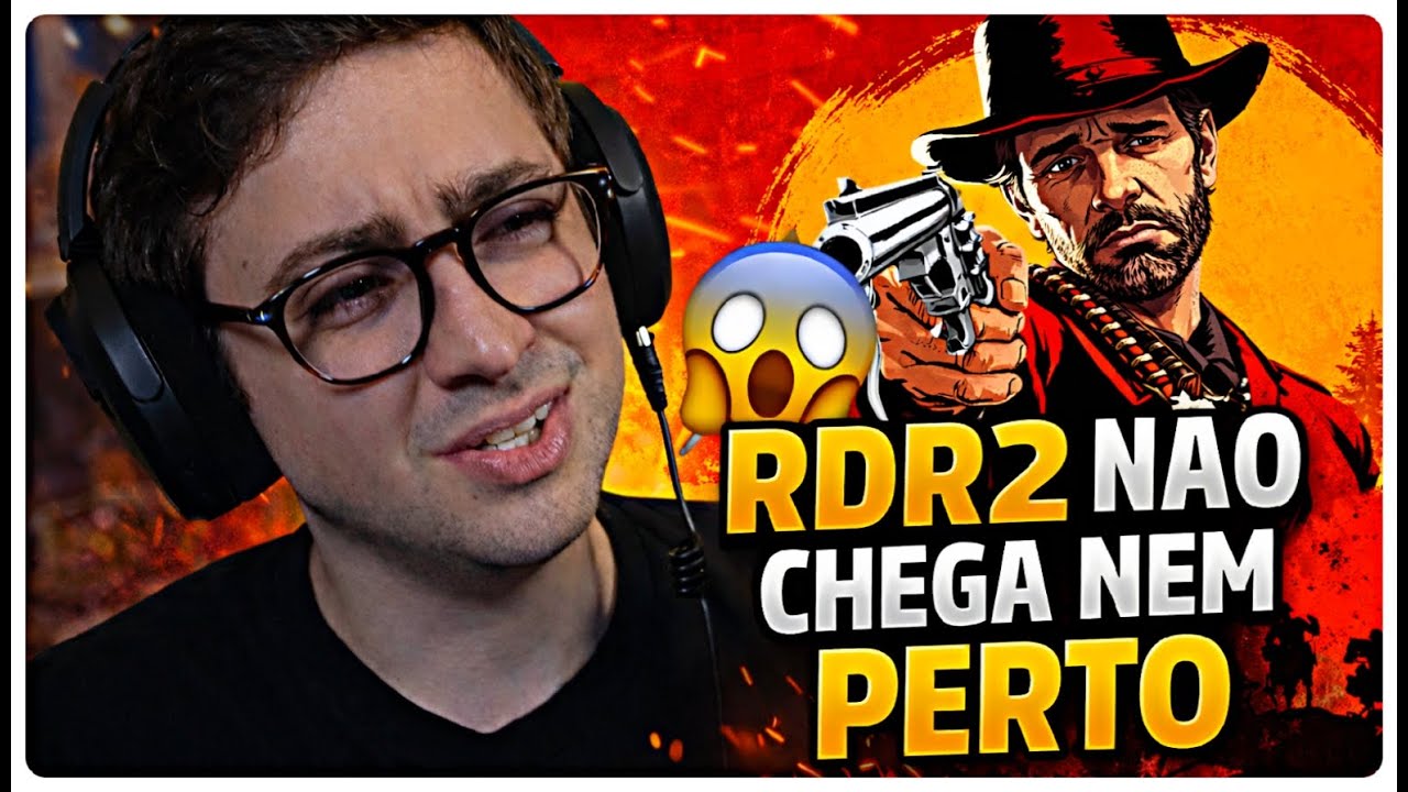 SOBROU NADA PARA RDR2, ESSE É O MELHOR JOGO JA FEITO DE ACORDO COM ALAN !!