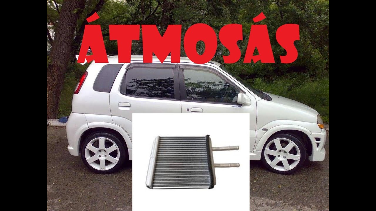 Fűtőradiátor átmosás Suzukin vagy bármely autón