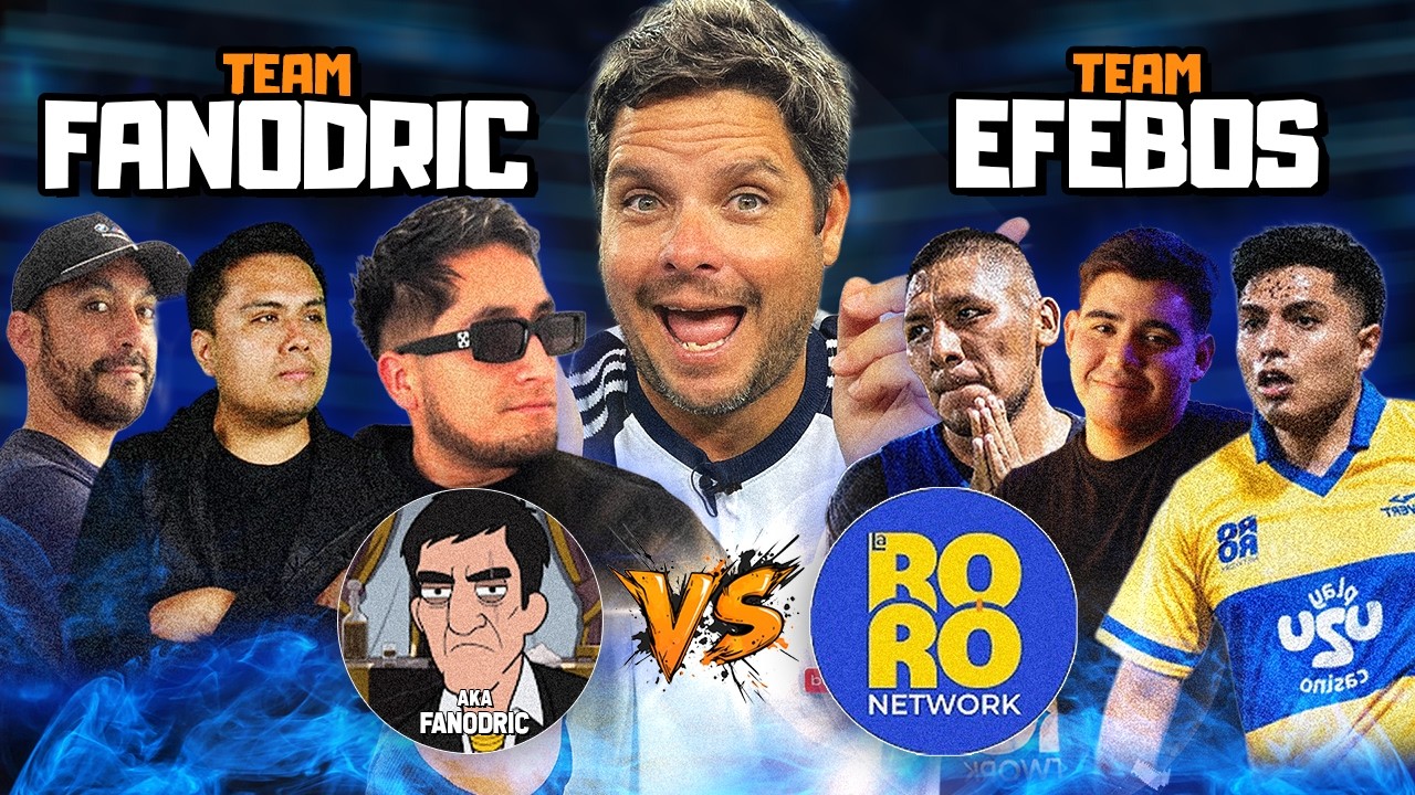 🔴 EN VIVO | ESPECIAL: TEAM FANODRIC 🆚 TEAM EFEBOS DE LA RORO | 100% HINCHAS T2 ⚽️