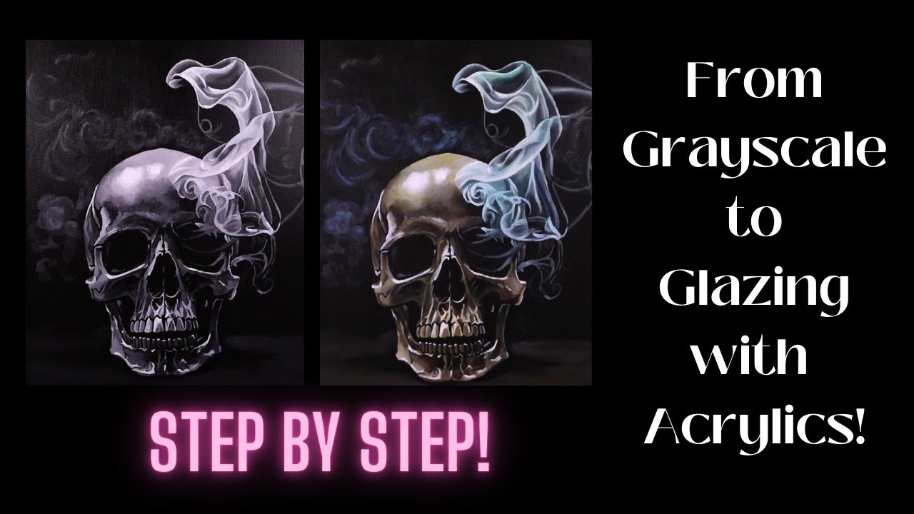 How to Make ACRYLICS Look Like OILS! Step by Step