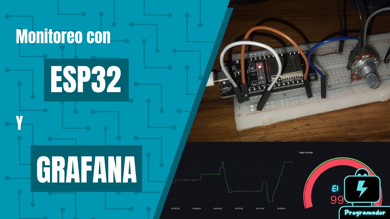 Visualización de datos de un ESP32 con GRAFANA