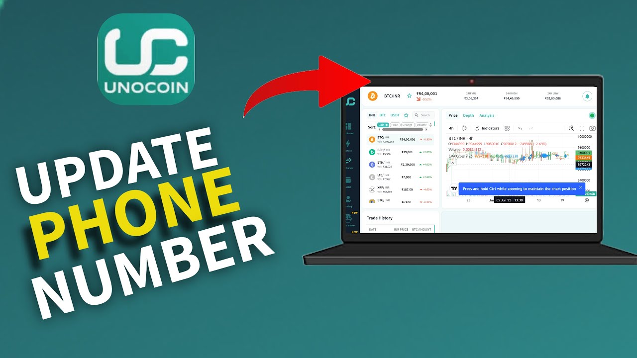 How to Update Registered Phone Number in Unocoin 2025?
