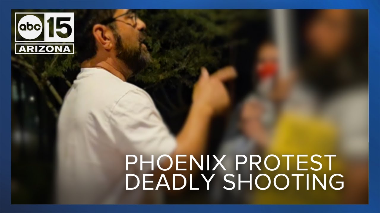 Video shows earlier clash between man and protesters before fatal shooting
