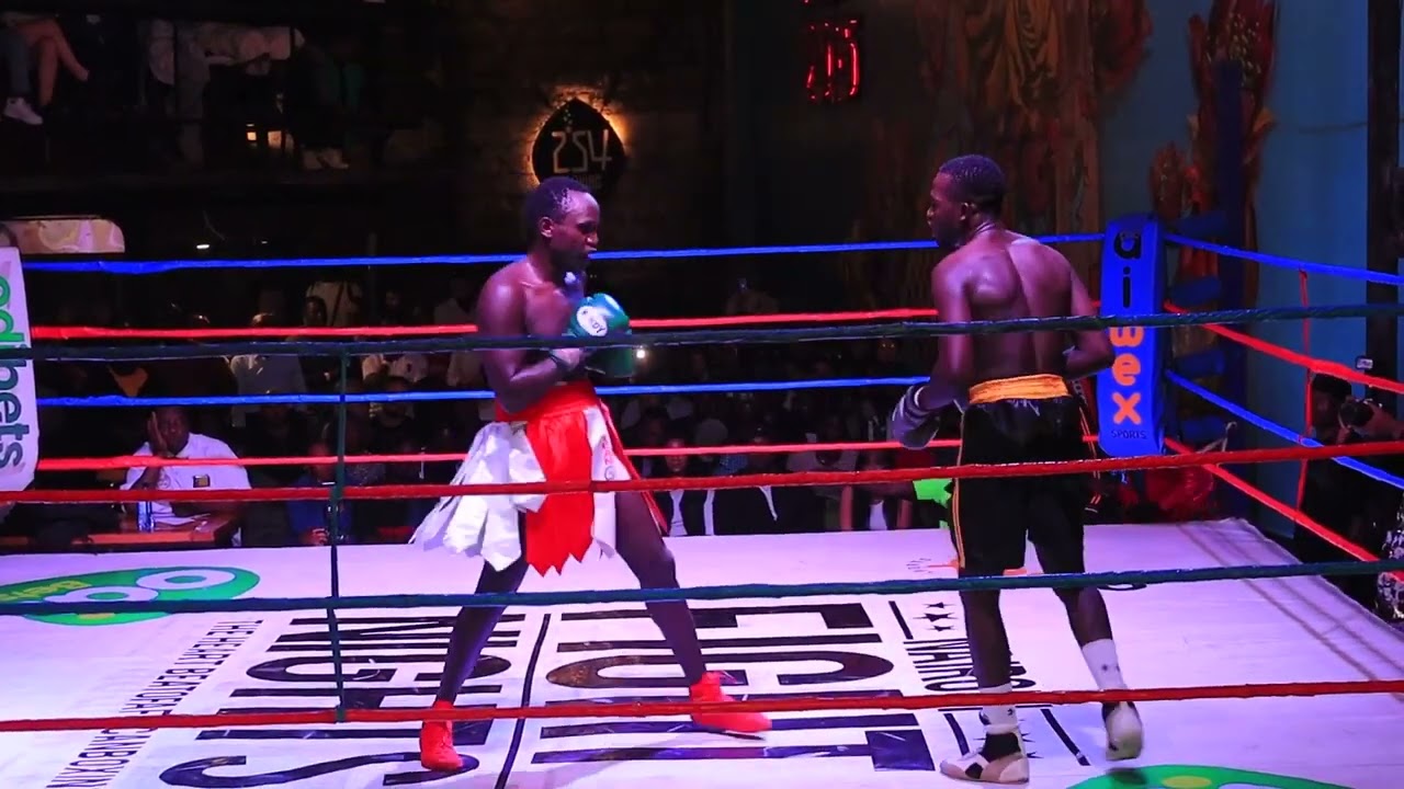 Dennis Okoth aka Gorilla VS Maxwell Odhiambo at Nairobi Fight Nights April 2025 Edition