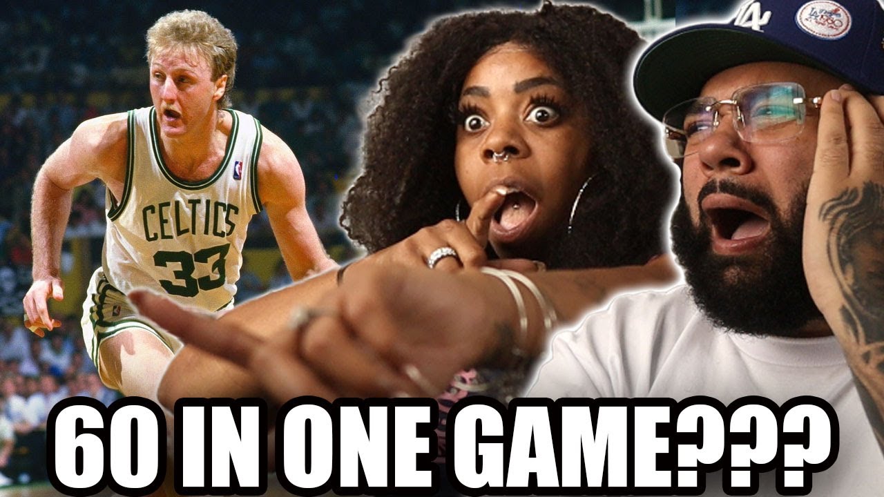 Larry Bird's LEGENDARY 60 Point Game THIS WAS CRAZY!!! - BLACK COUPLE REACTS