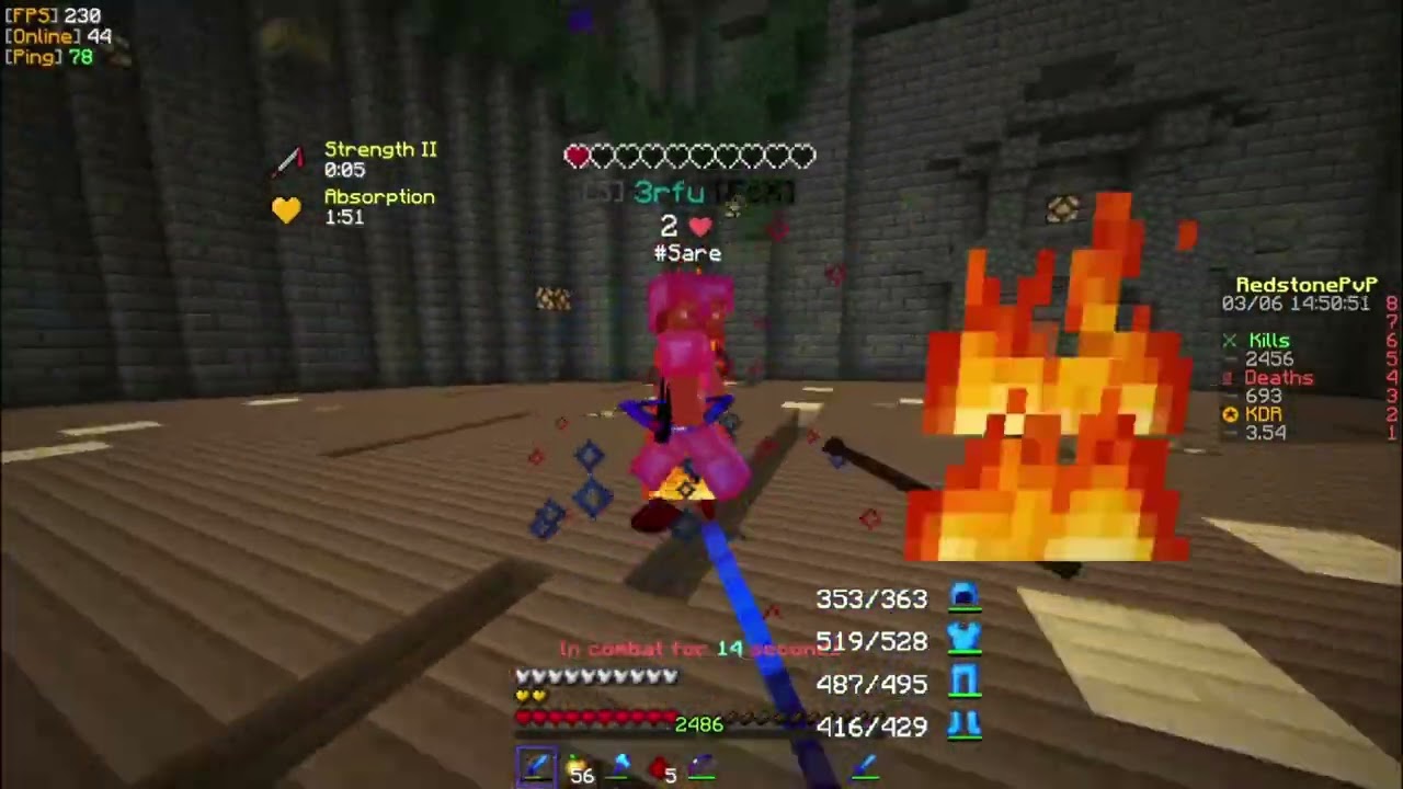 BlocksMc Redstone PvP | Last dance..