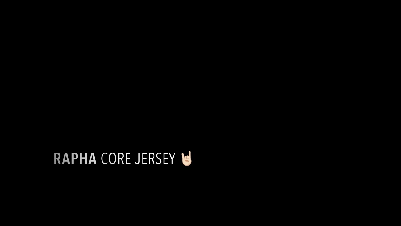 Rapha core jersey. My favorite jersey.