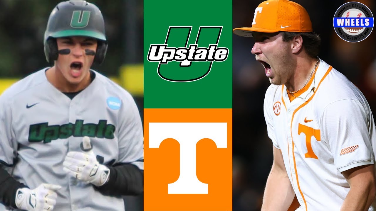 USC Upstate против команды №21 Теннесси (Отличная игра!) | Обзор матчей студенческого бейсбола 20...