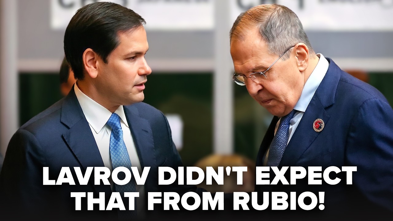 ⚡️Ten moment spotkania ŁAWROWA z RUBIO rozsadził internet! Panika na Kremlu