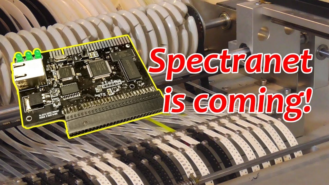 Spectranet assembly on TVM802A pick and place - part 1