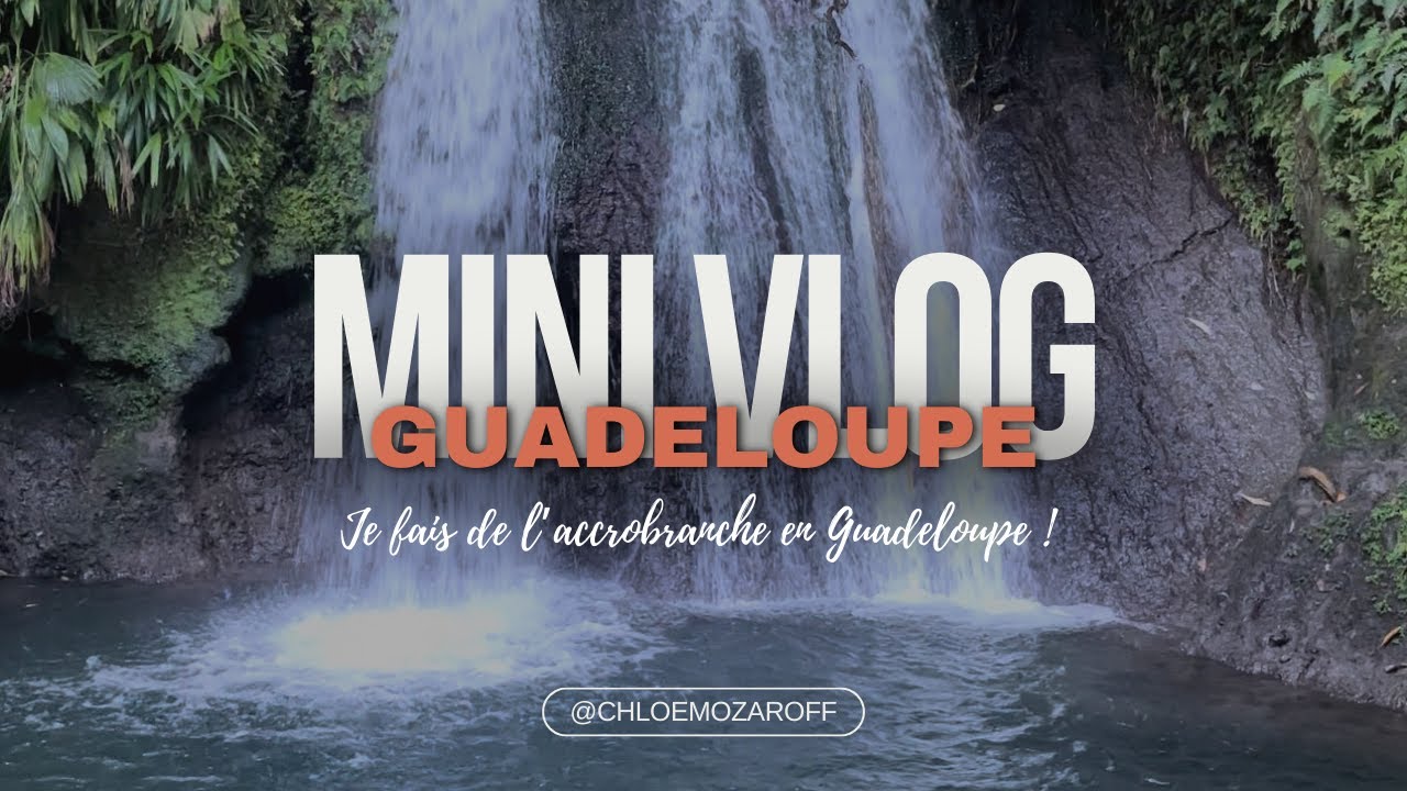 Mini vlog: Je fais de l'accrobranche en Guadeloupe !