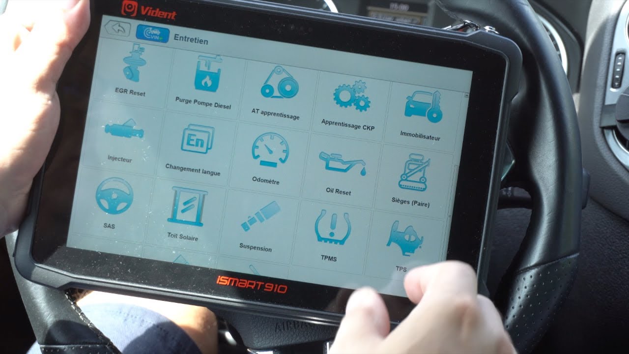 Valise diagnostic professionnelle iSMART 910 VIDENT Full option 👉 Economisez votre argent💰C LE TOP