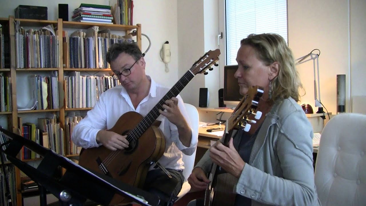 Bach invention #1 (2 guitars)