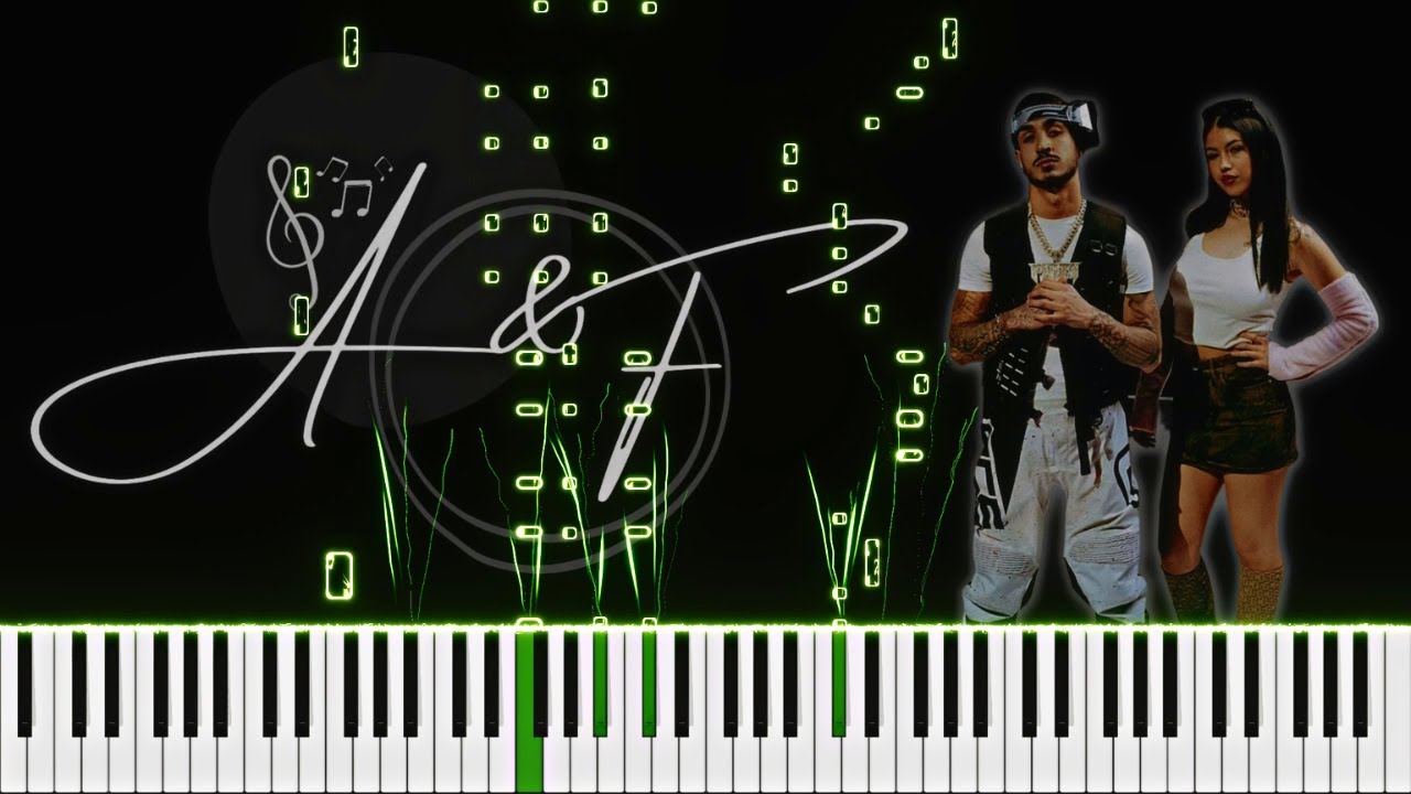 VETRI NERI - AVA, ANNA, Capo Plaza (Piano Tutorial 4 mani) + Spartito