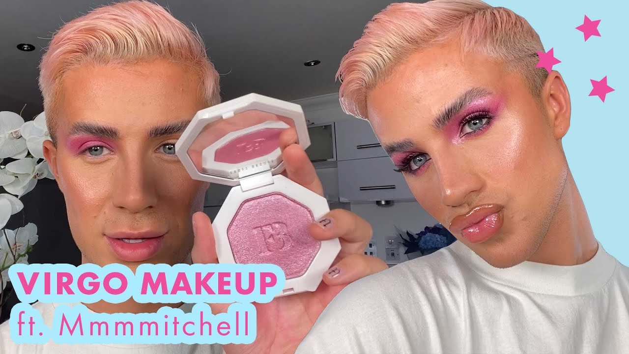 MMMMITCHELL CHATTY MAKEUP TUTORIAL - VIRGO HOROSCOPE INSPIRED | Cosmopolitan UK