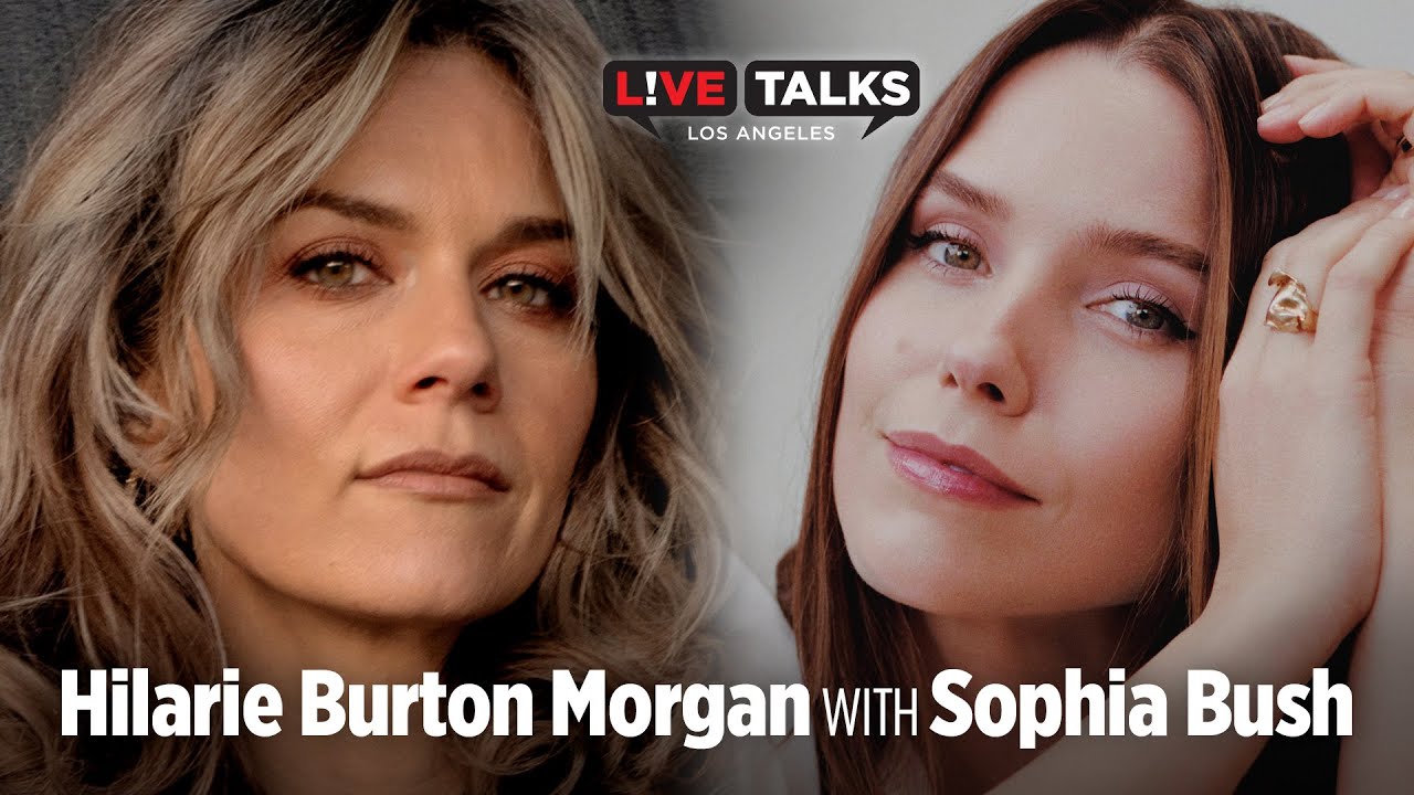 Hilarie Burton Morgan in conversation with Sophia Bush at Live Talks Los Angeles