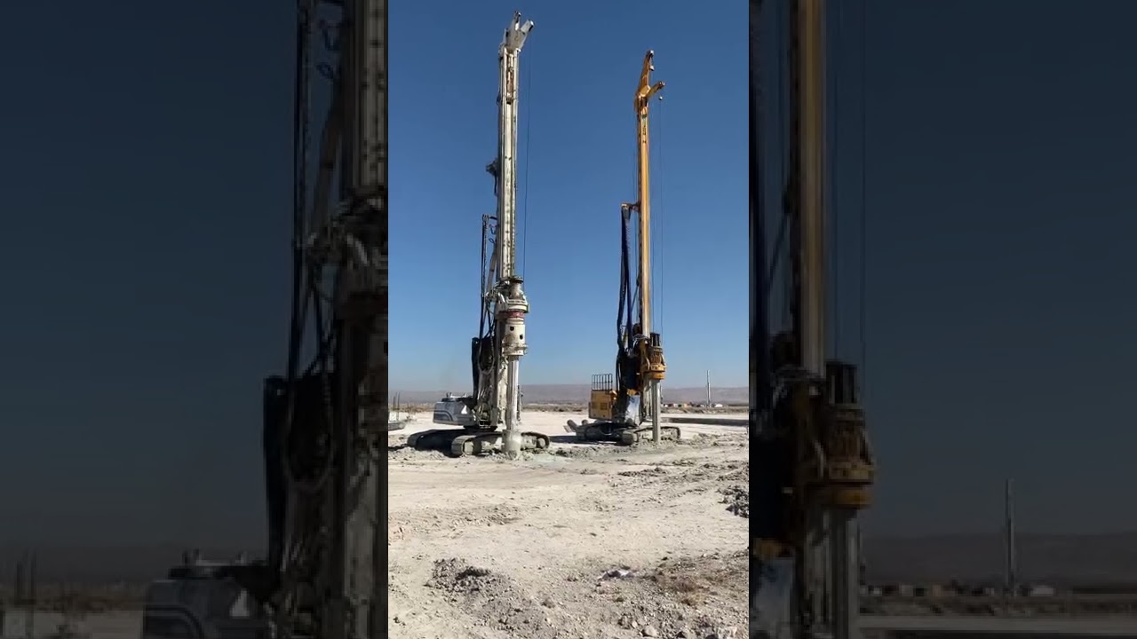 Bauer BG 28 H ve Soilmec SR 60