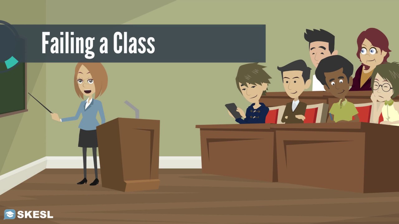 English Conversation Lesson 29:  Failing a Class