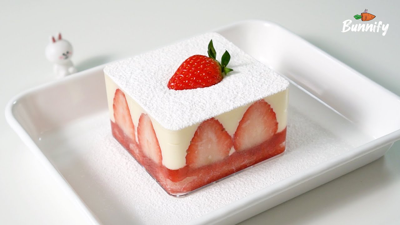 [SUB] Клубничный тирамису 🍓 Strawberry Tiramisu