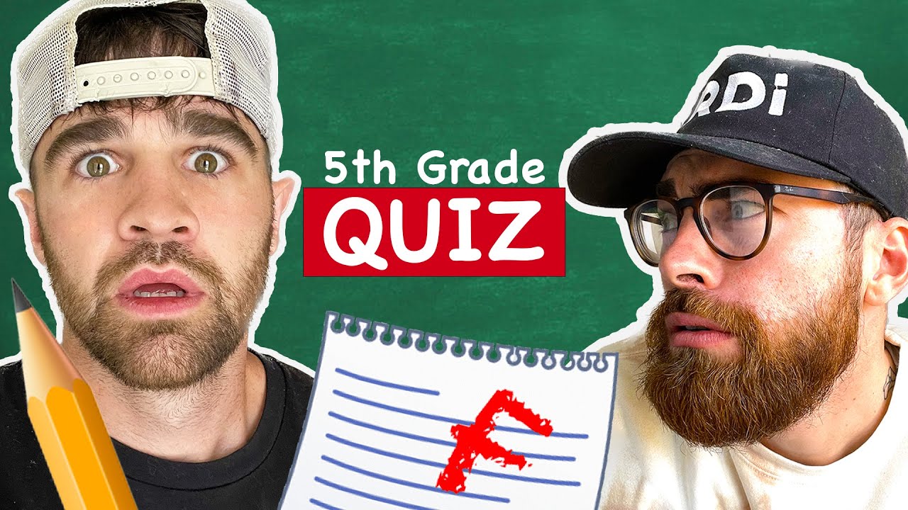 Grown Men Take a 5th Grade Quiz (Ep 146)
