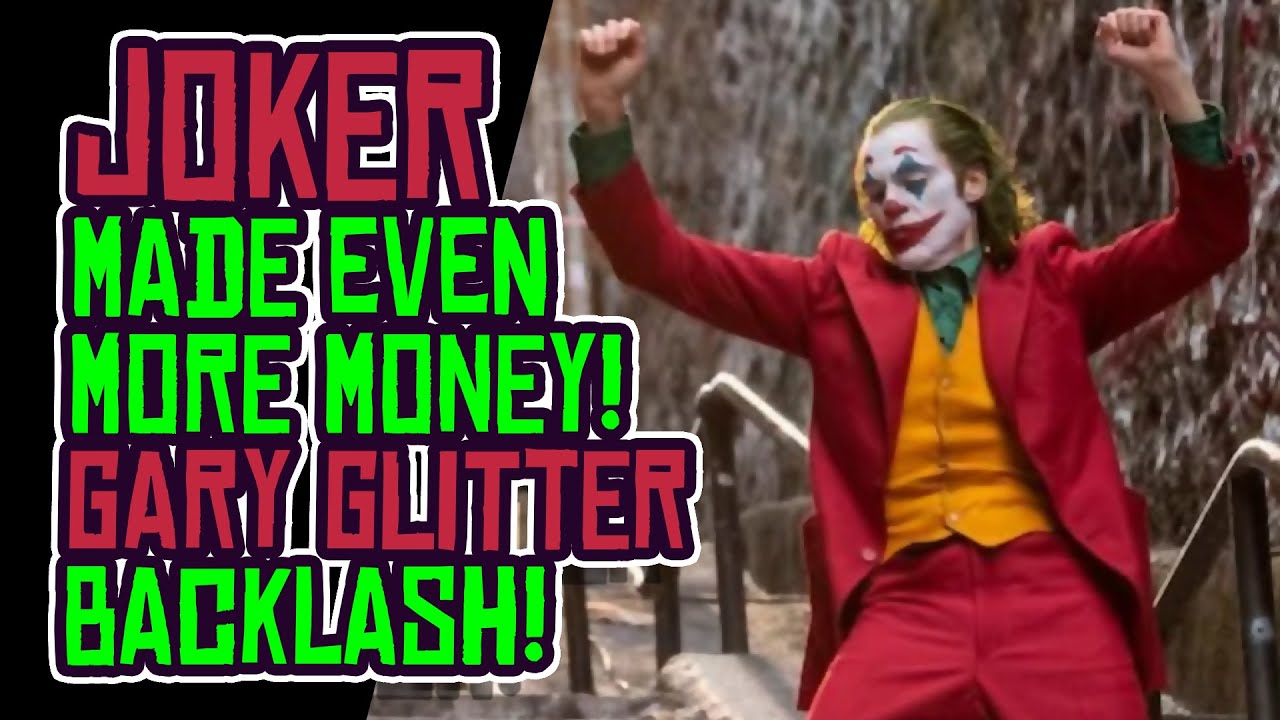 Joker Made MORE Money Than Reported! Gary Glitter Song BACKLASH!