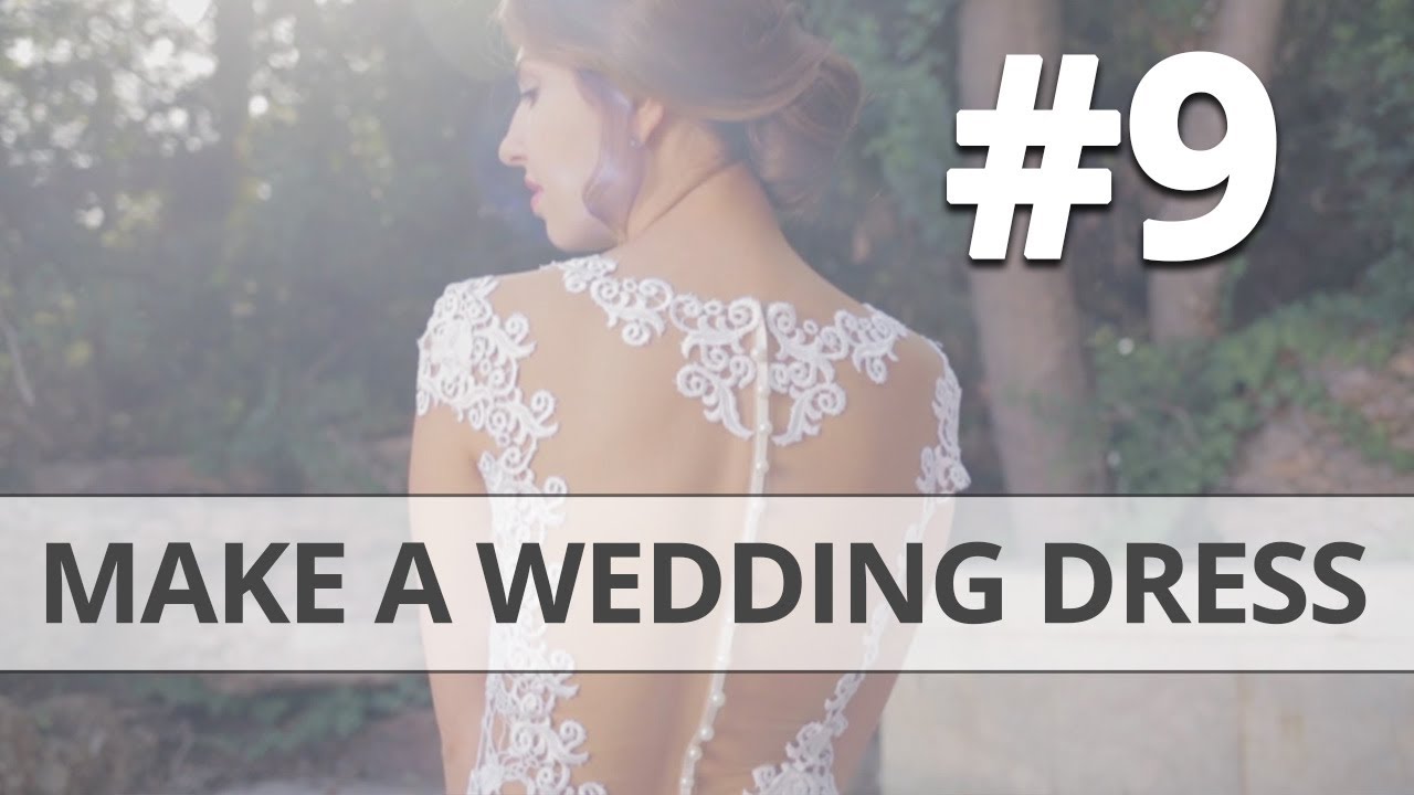 How to make your own Wedding Dress DIY Part9 | Calculating Fabric Consumption for the Skirt