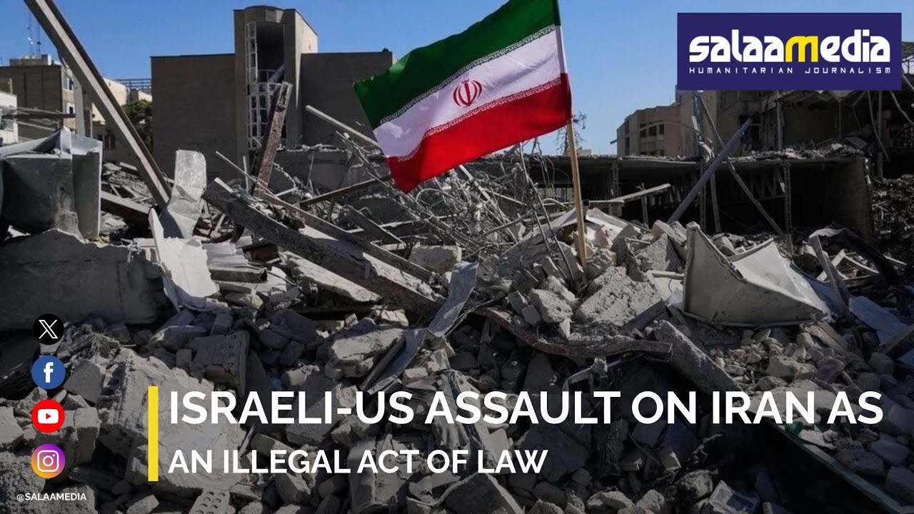 #HeardOnAir Israeli-US assault on Iran as an illegal act of law