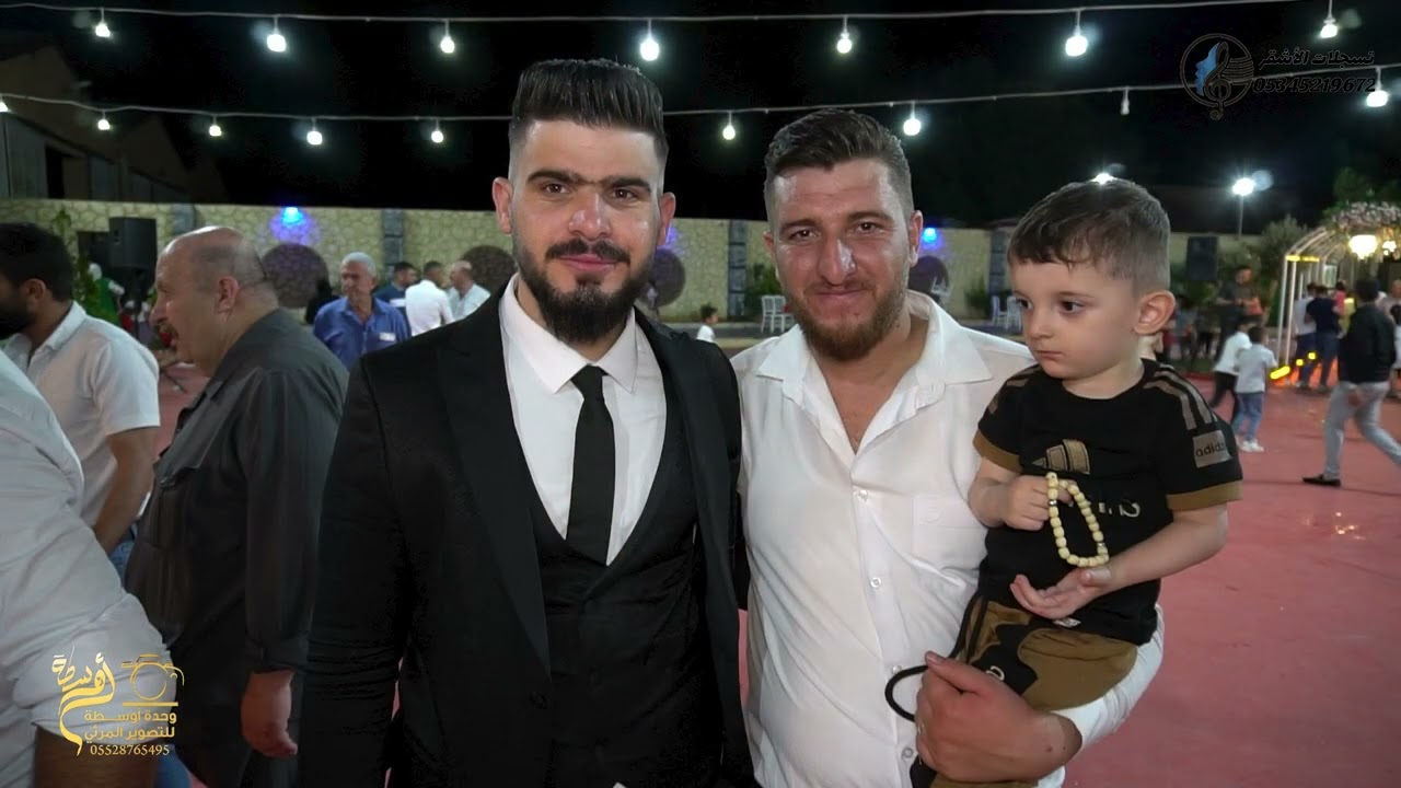 افراح ال خليل حفل زفاف العريس ( عمر خليل ابو حيدر ) مع الفنان حسن غريب ج  3