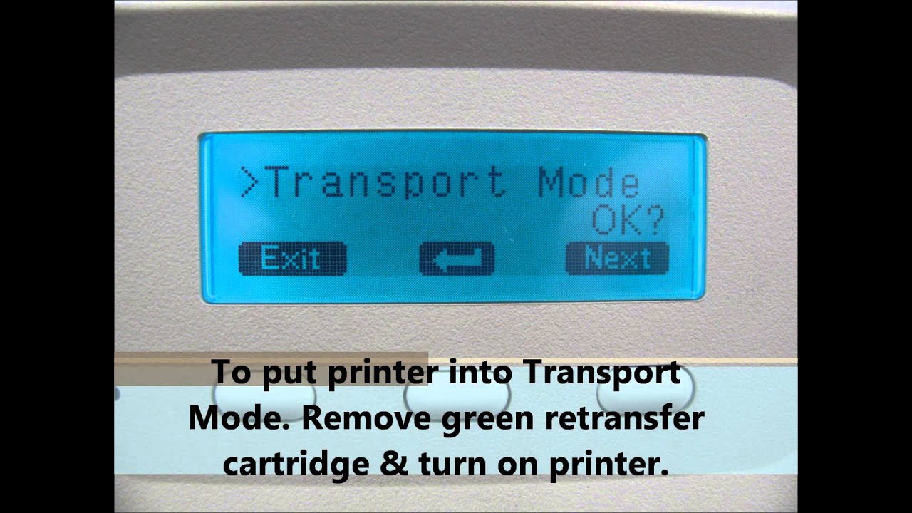 Shipping Instructions for Matica EDIsecure XID8100 / XID8300 / XID8600 Printer