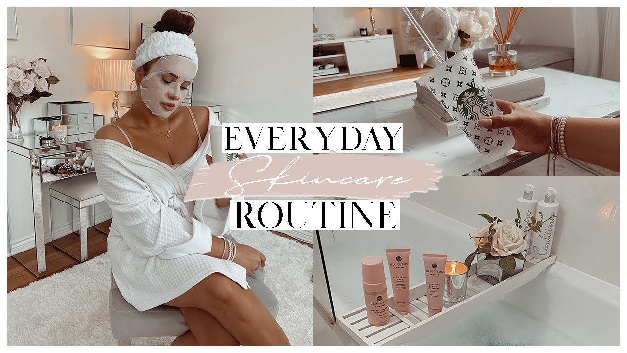 MY EVERYDAY SKINCARE ROUTINE | RELAXING VLOG