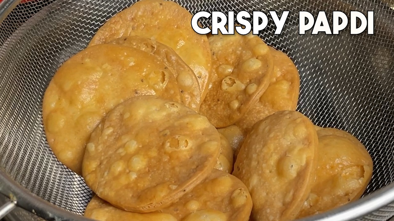 Crispy Papdi Recipe for Beginners | Ramadan Meal Prep