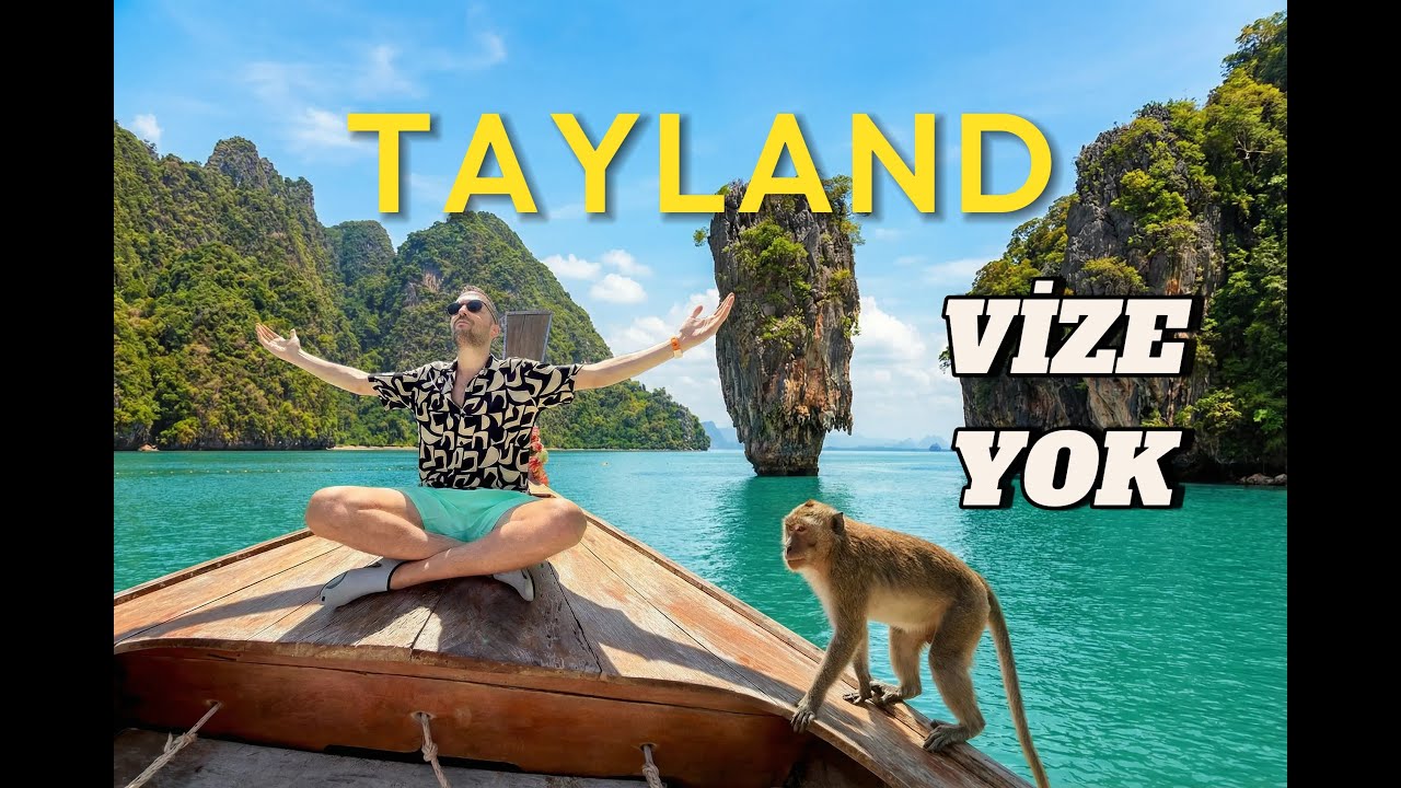 Tayland'ın Cennet Adalarını Geziyoruz - Phi Phi Adaları - James Bond - Maya Bay - Monkey Island