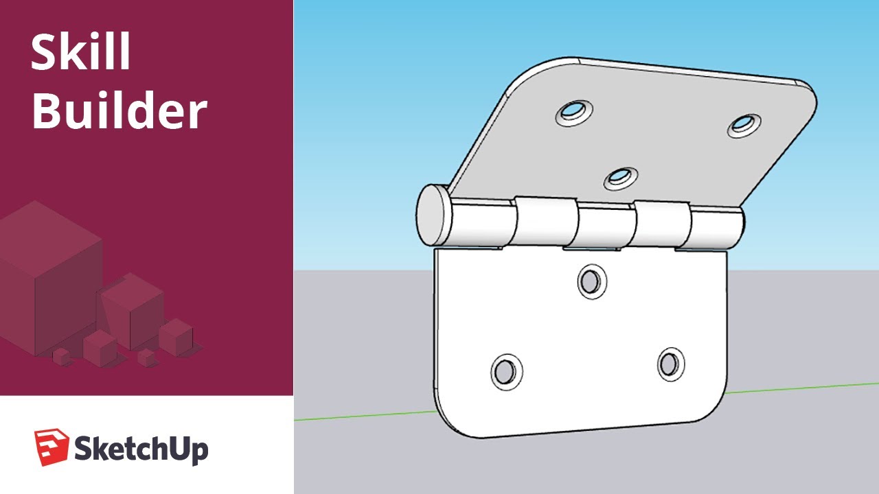 Modeling a Proper Door Hinge - Skill Builder